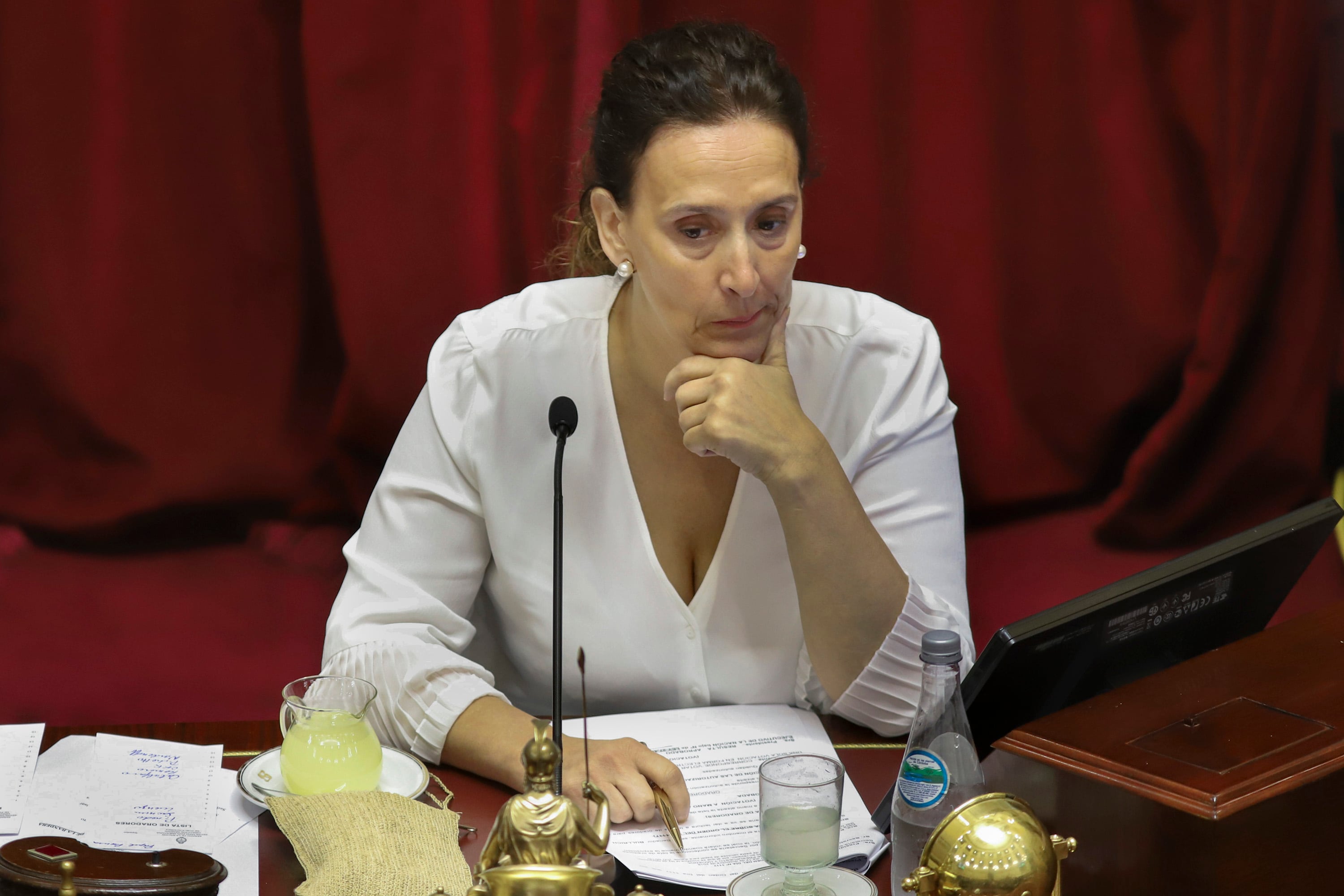 La ex vicepresidenta Gabriela Michetti.
