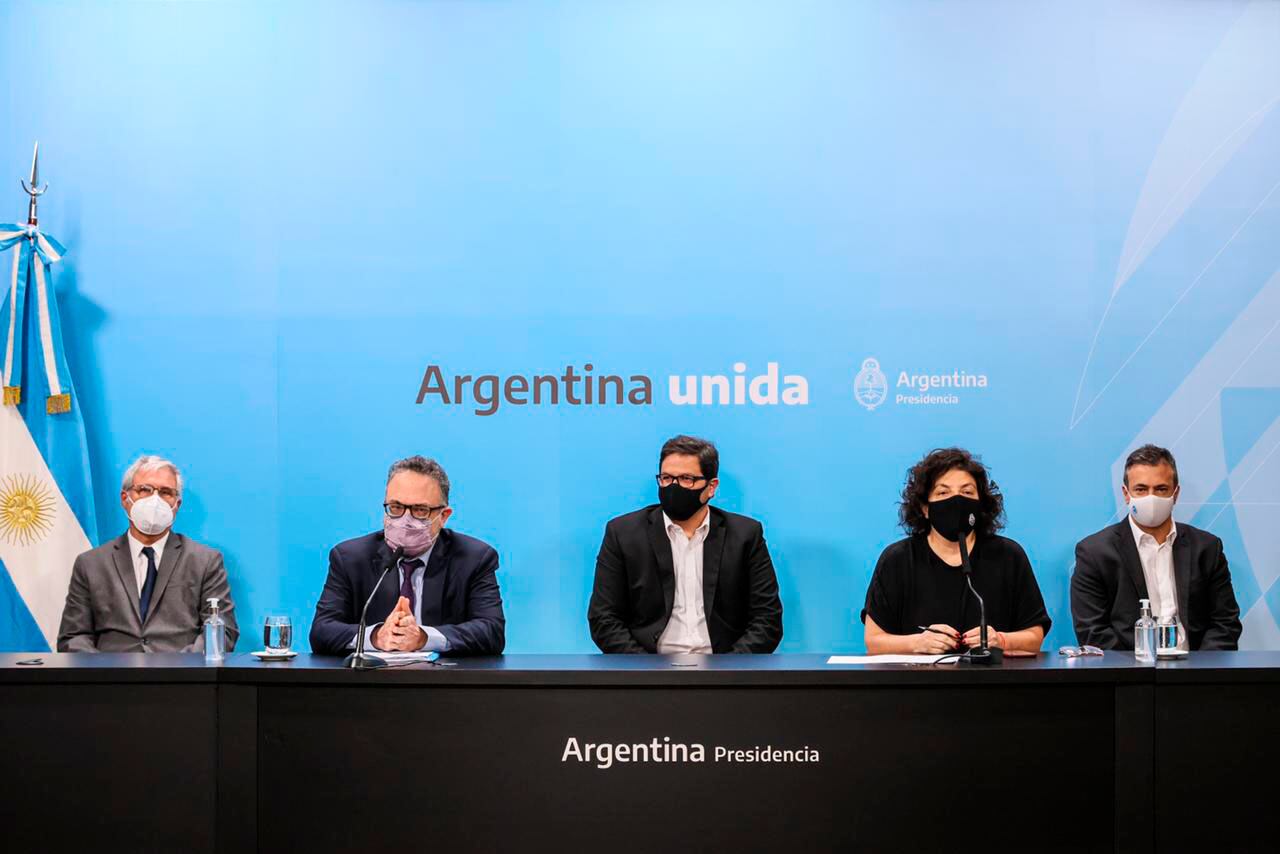 Carla Vizzotti y Matías Kulfas