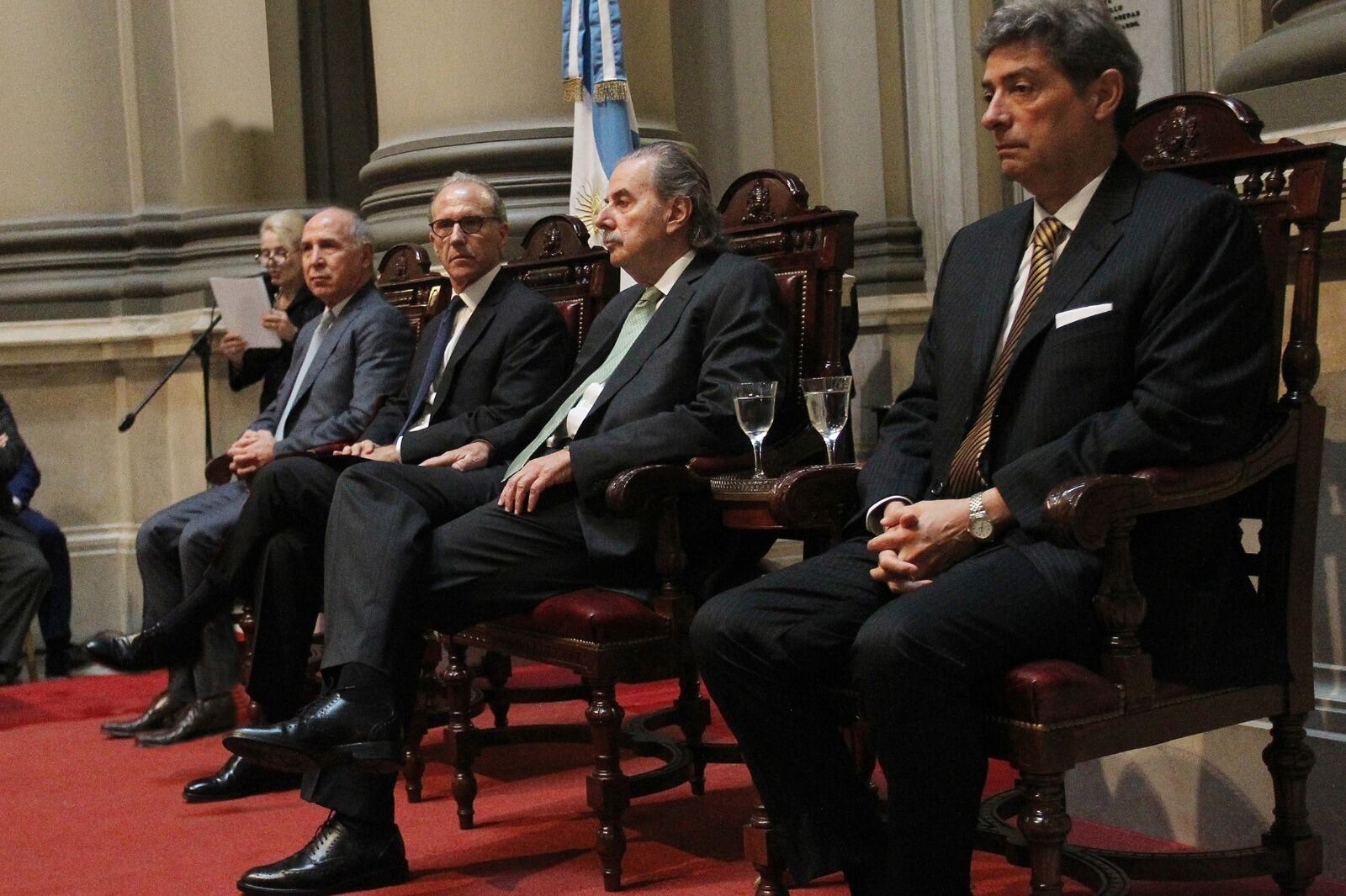 Horacio Rosatti, Juan Carlos Maqueda, Ricardo Lorenzetti y Carlos Rosenkrantz.