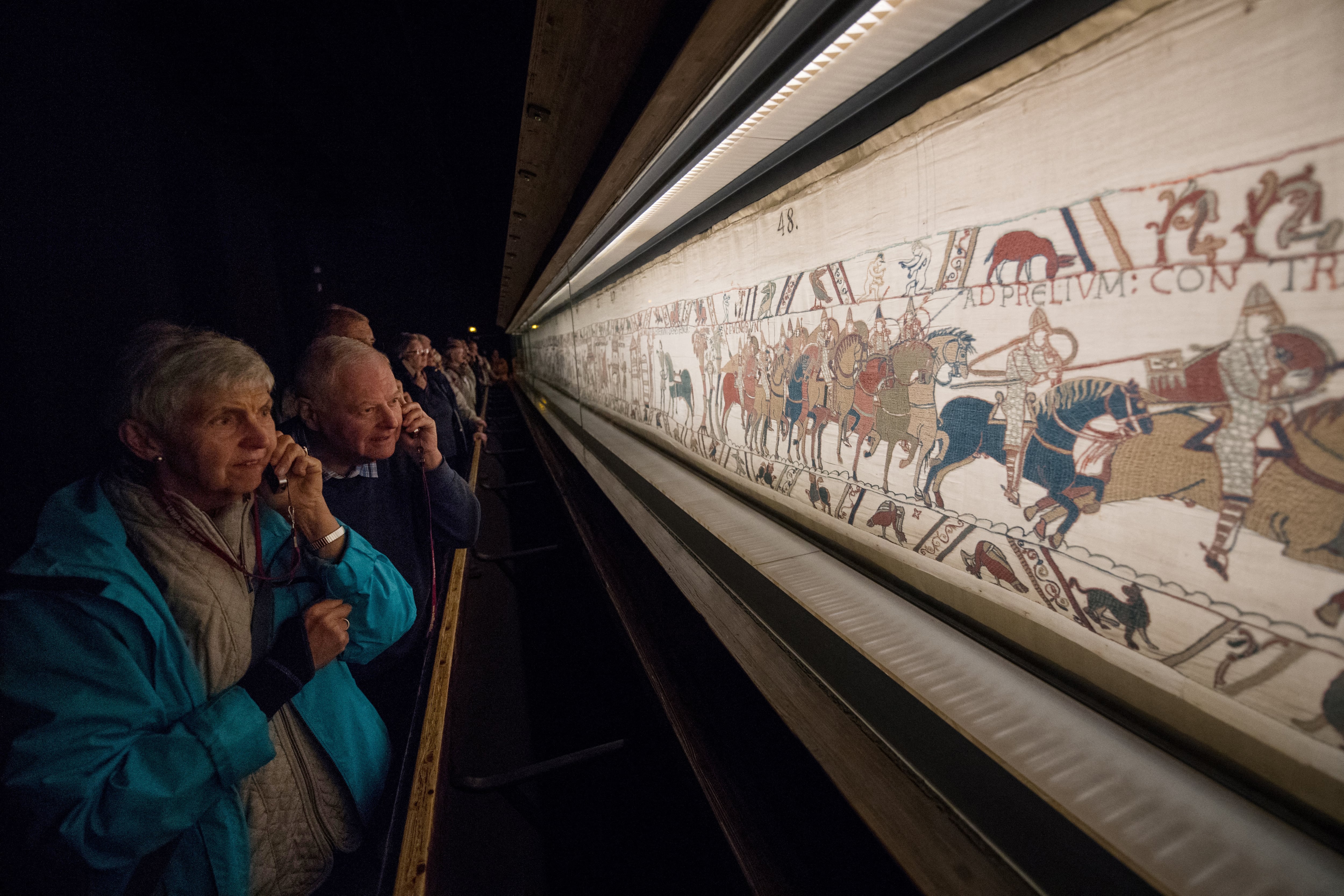 De Francia a Inglaterra, viñetas con la historia.