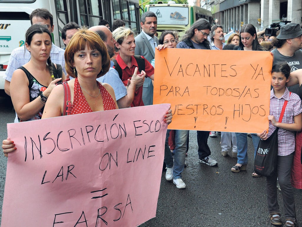 Este año 11.432 chicos no pudieron ir a la escuela pública.
