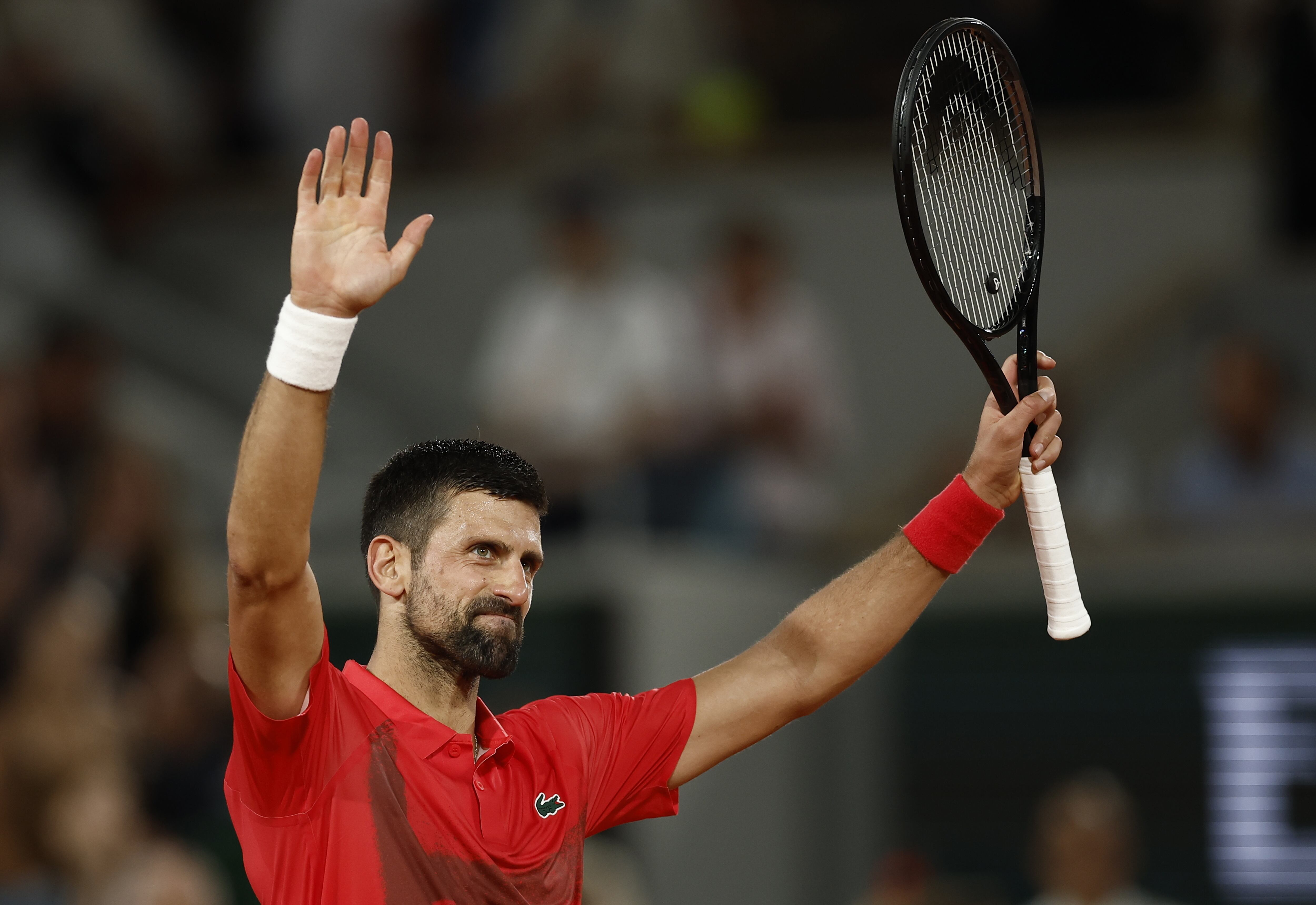 Djokovic ganó tres partidos sin ceder sets.