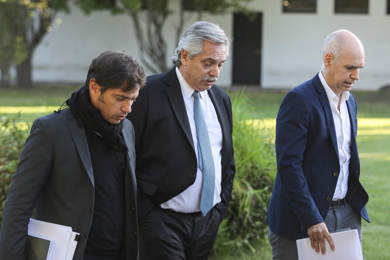 Alberto Fernández realizará el anuncio junto a Axel Kicillof y a Horacio Rodríguez Larreta.