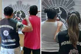 El día de la detención de Enzo Morales y Cintia Soledad Bazán.