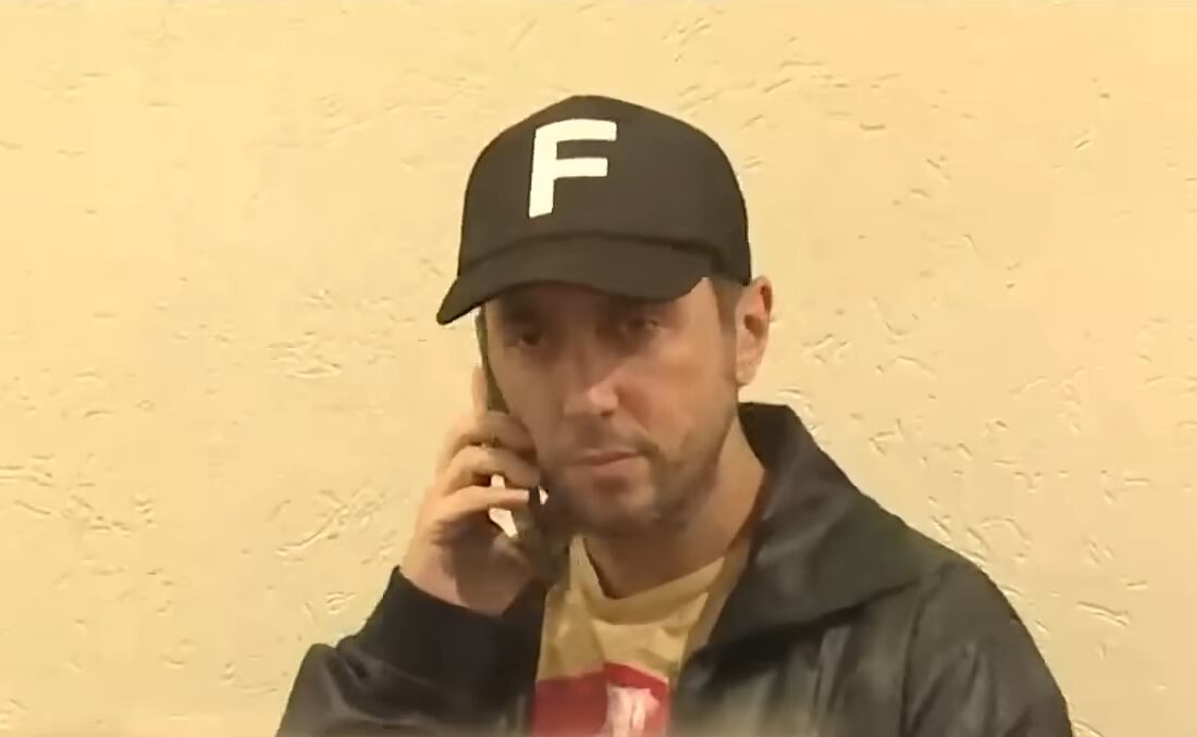 Jey Mammón, antes de partir rumbo a España. Imagen: captura de TV