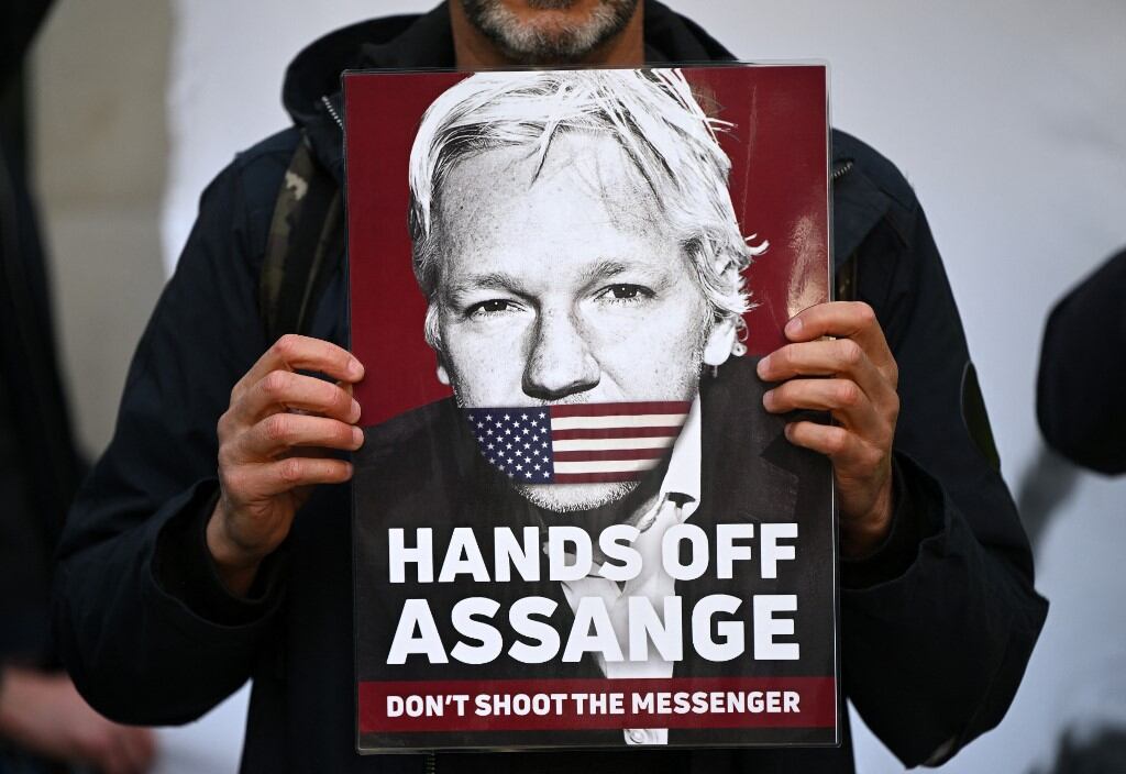 Assange está preso en el Reino Unido desde abril de 2019.