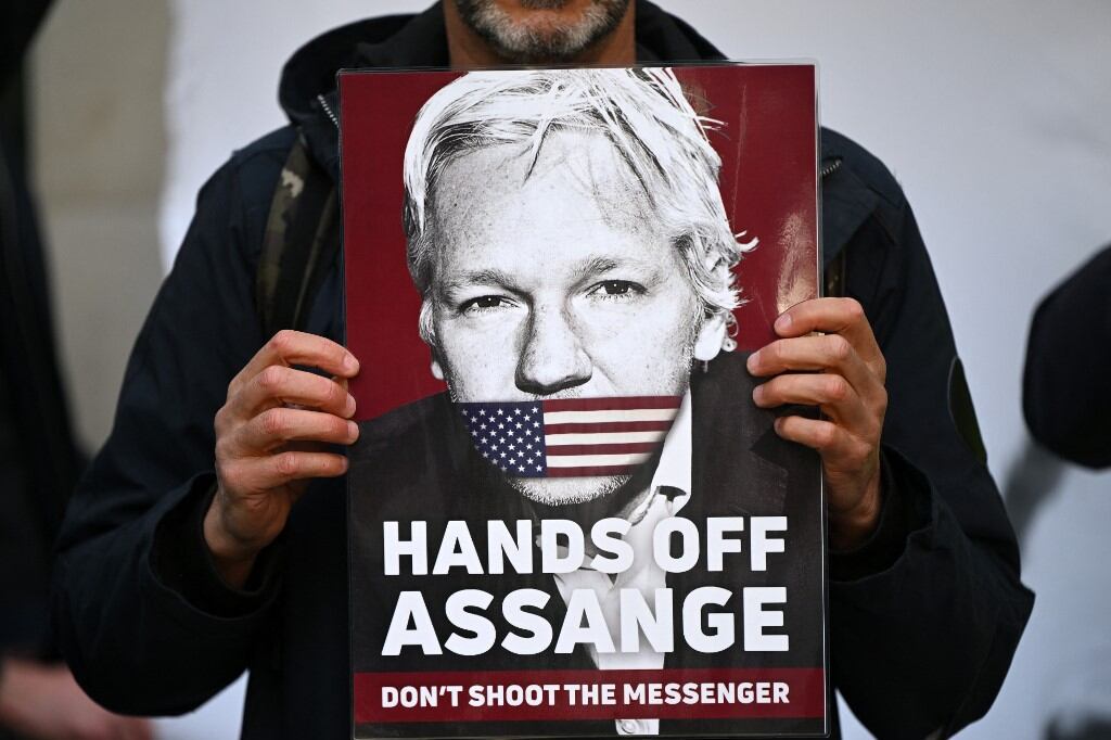 Assange está preso en el Reino Unido desde abril de 2019.
