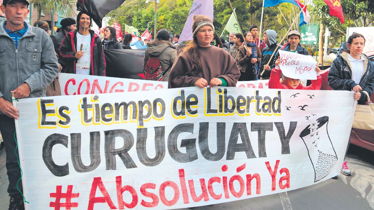 “Comenzaron a atropellar, a invadir la tierra que estábamos ocupando, sin presentar ningún tipo de documento.”