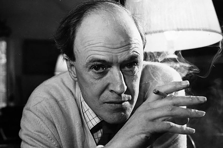 El escritor Roald Dahl.