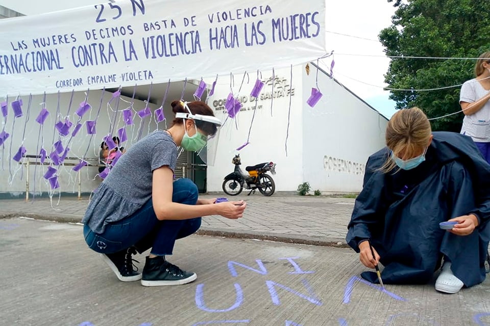 1) El 25 de noviembre salió a las calles del barrio de 65 mil habitantese se formó a partir de una red de organizaciones. 2) “Empalme tiene la riqueza de que históricamente ha trabajado por sus derechos.