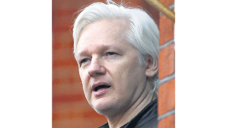 Julian Assange.