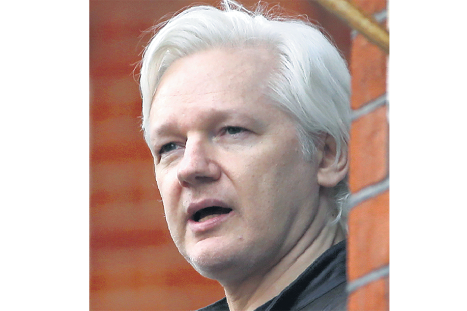 Julian Assange.