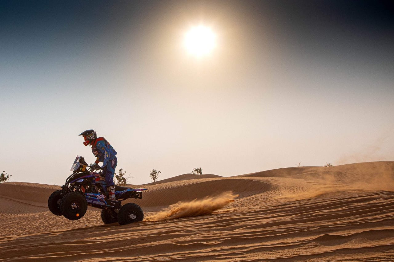 Cavigliasso se impuso en cuatriciclos y se mantiene líder en su categoría.