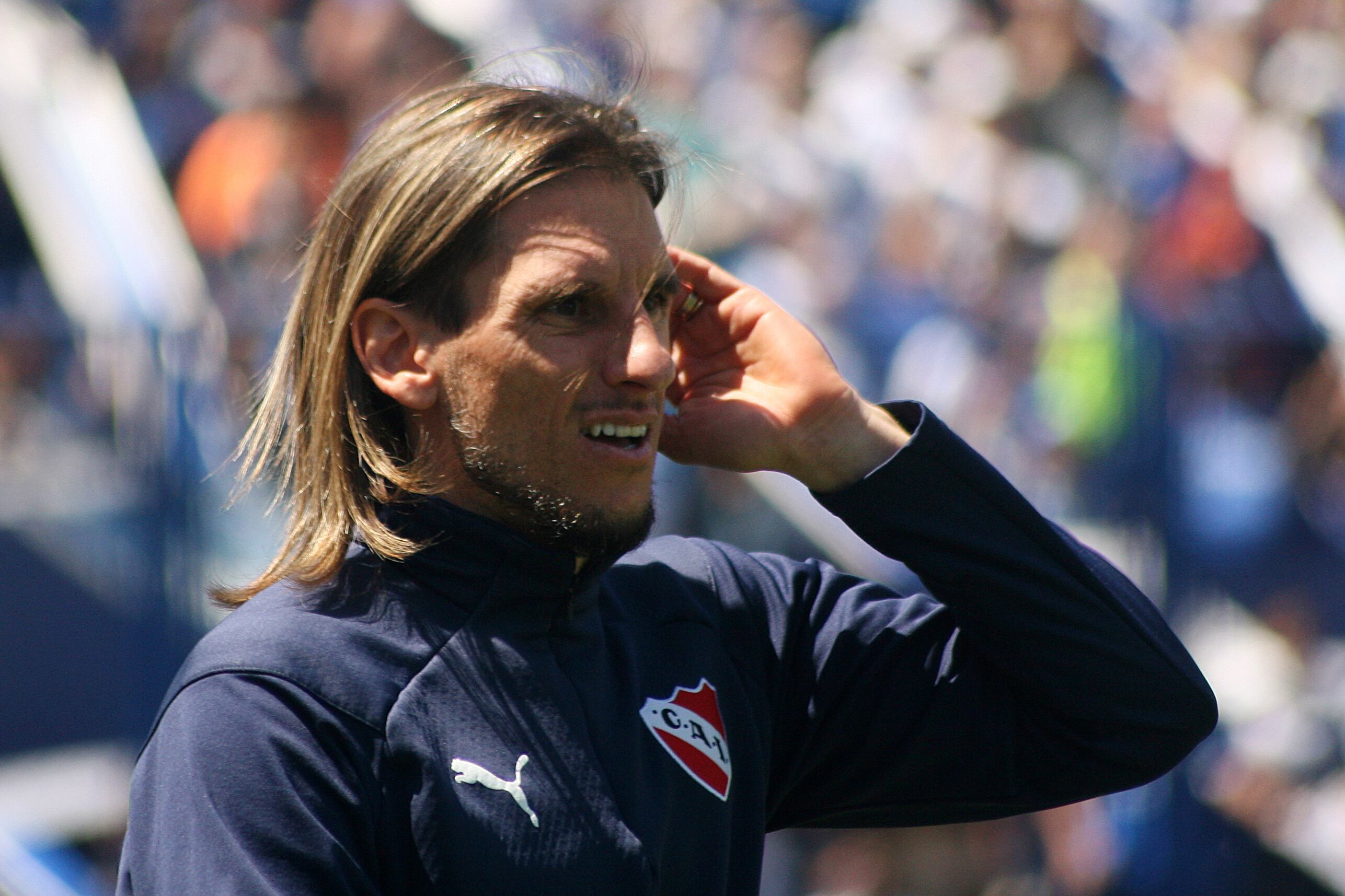 Sebastián Becaccece, DT de Independiente.