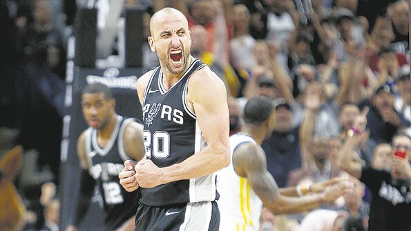 La derrota ante Golden State Warriors podría haber sido el último partido de Ginóbili con los Spurs.