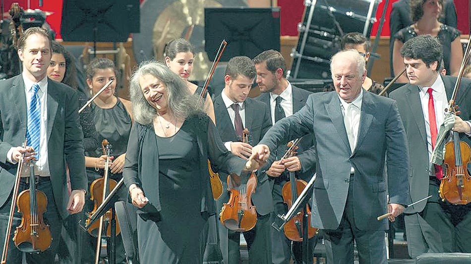El Festival Barenboim, con la participación de Martha Argerich.