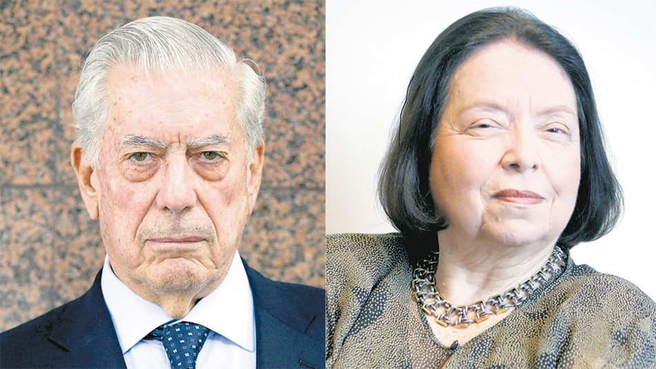 El Nobel Mario Vargas Llosa y la brasileña Nélida Piñon, participantes del CILE.