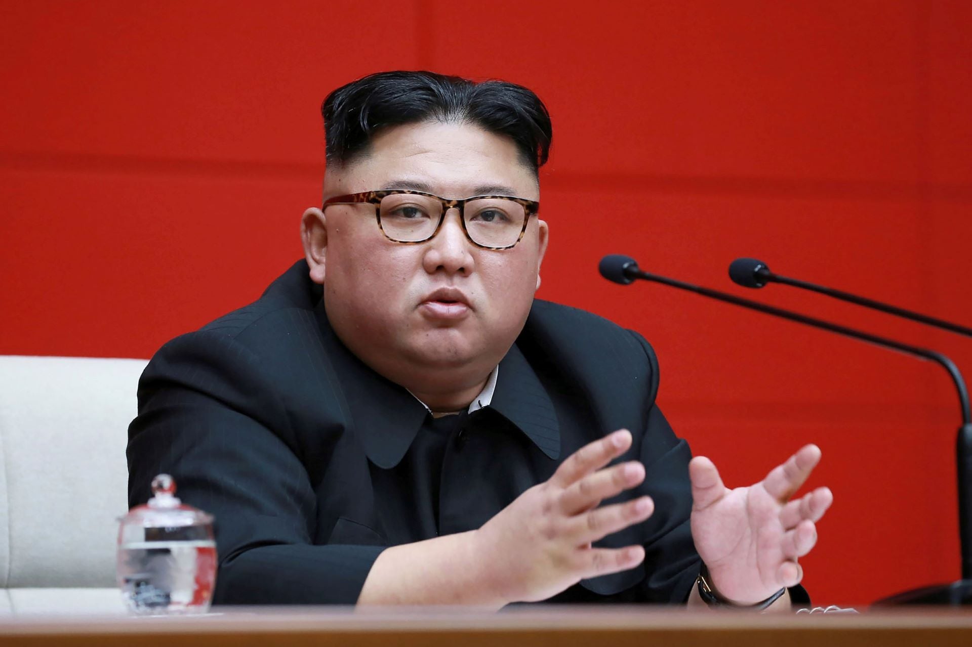 El lider norcoreano Kim Jong-Un admitió que su país vive una "gran agitación" por el brote de covid-19. (Foto:NA)