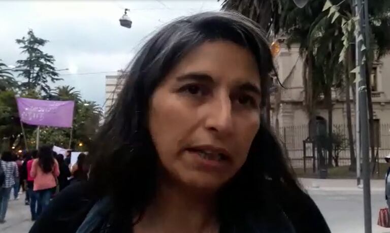 Anabel Yacianci, de ATE Jujuy