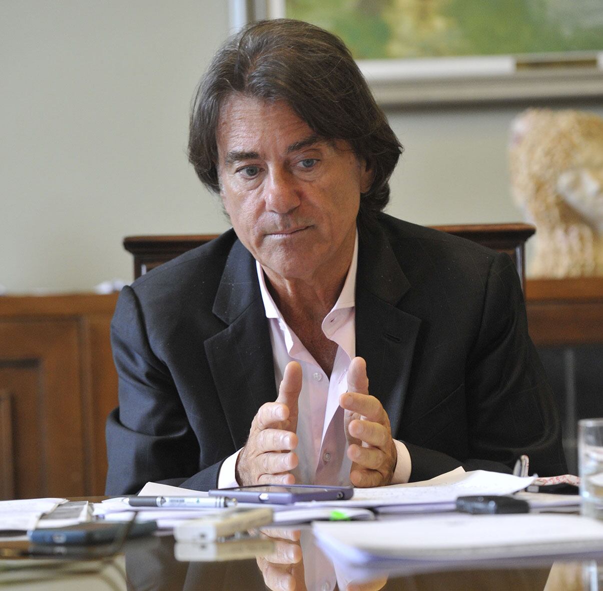 Para Erbetta es "natural" que Pullaro hable con Baclini.