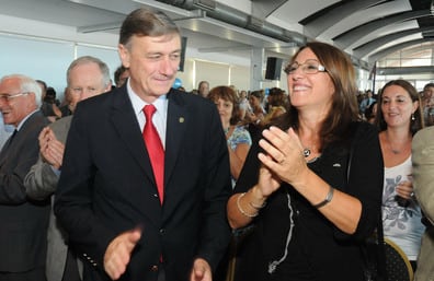 Fein rescató una decisión del ex gobernador Binner.