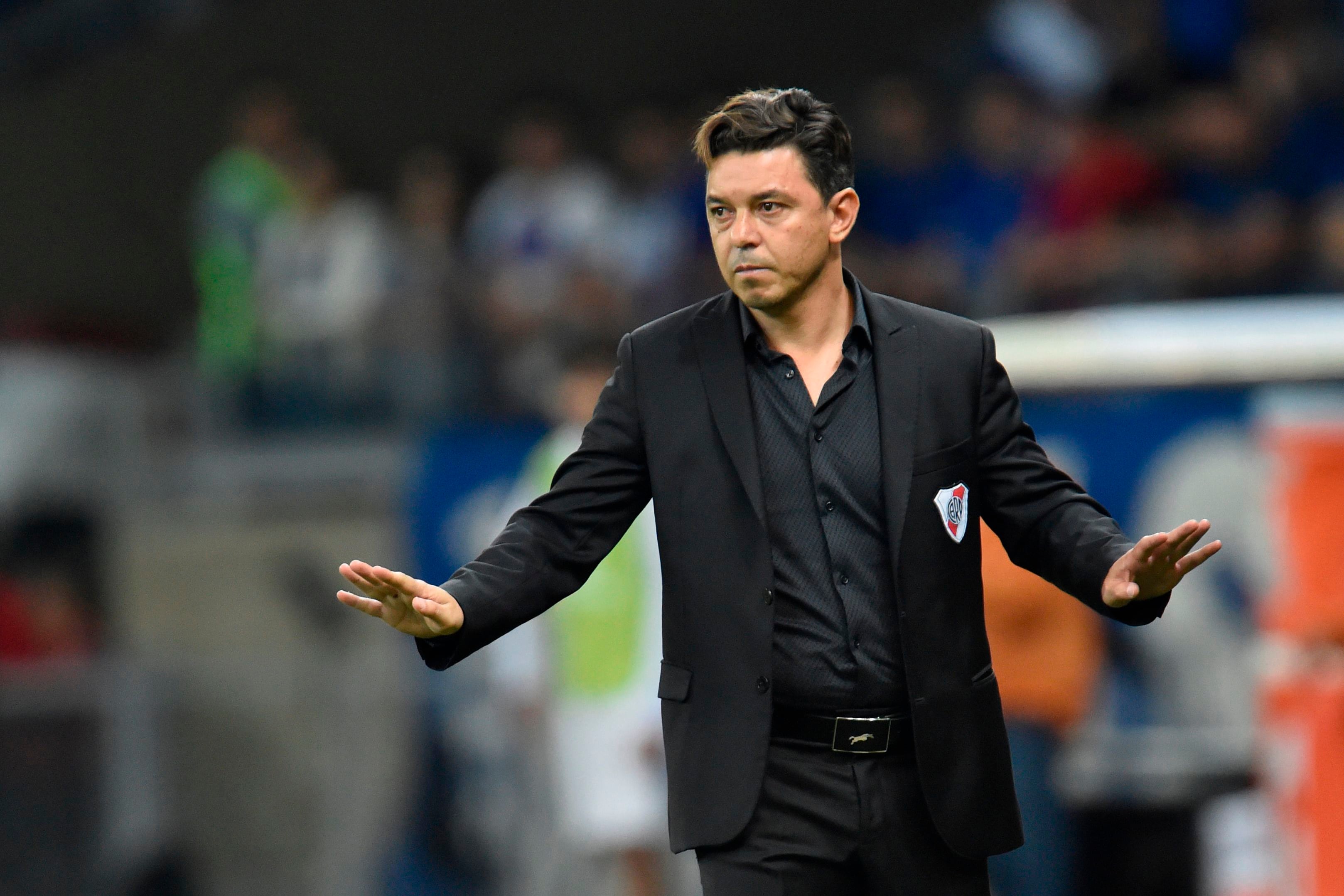 Marcelo Gallardo, DT de River.