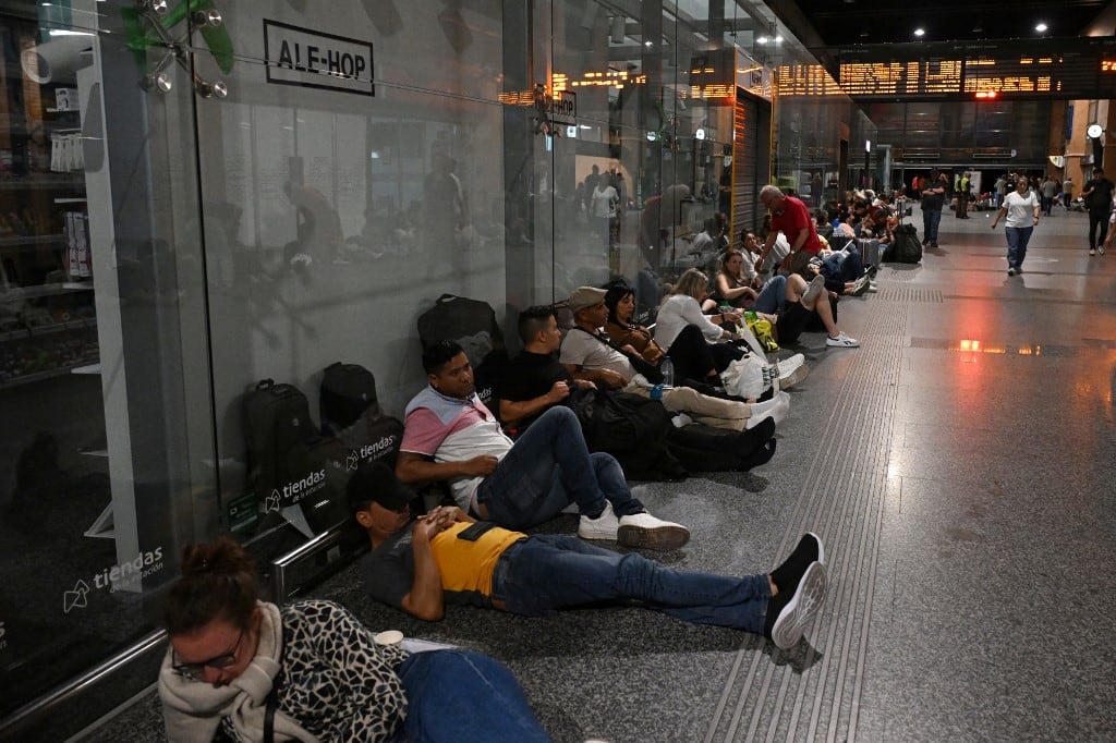  El suceso afectó de forma llamativa al transporte por ferrocarril