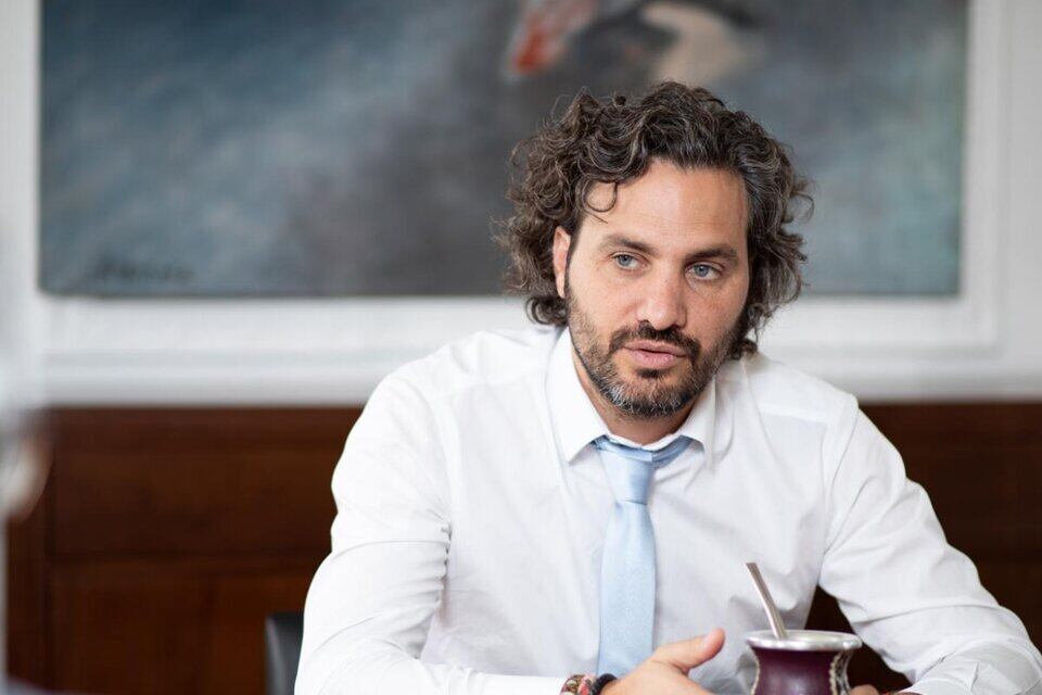 El jefe de Gabinete, Santiago Cafiero.