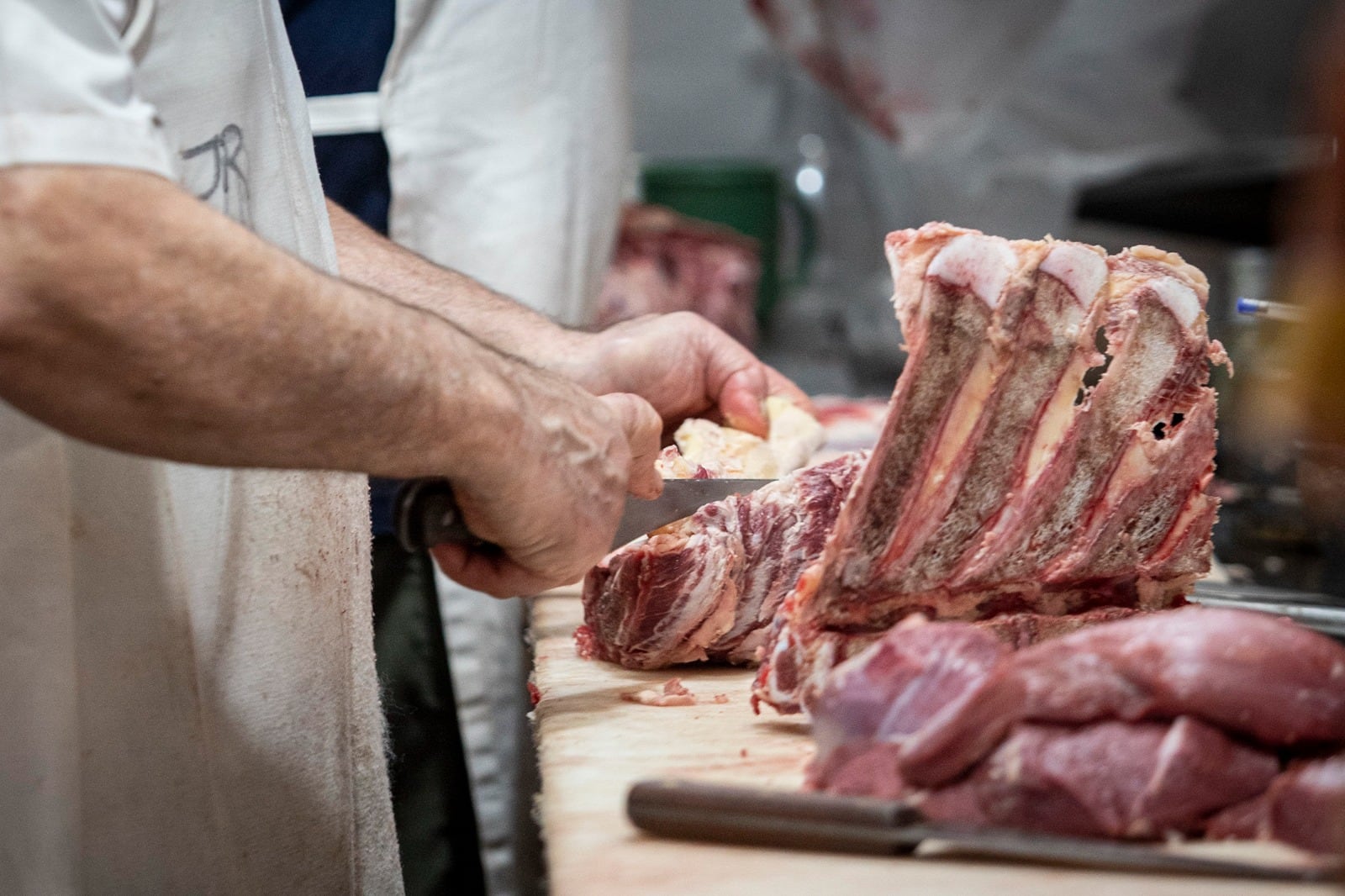 La crisis impacta de lleno en el mercado de alimentos. 