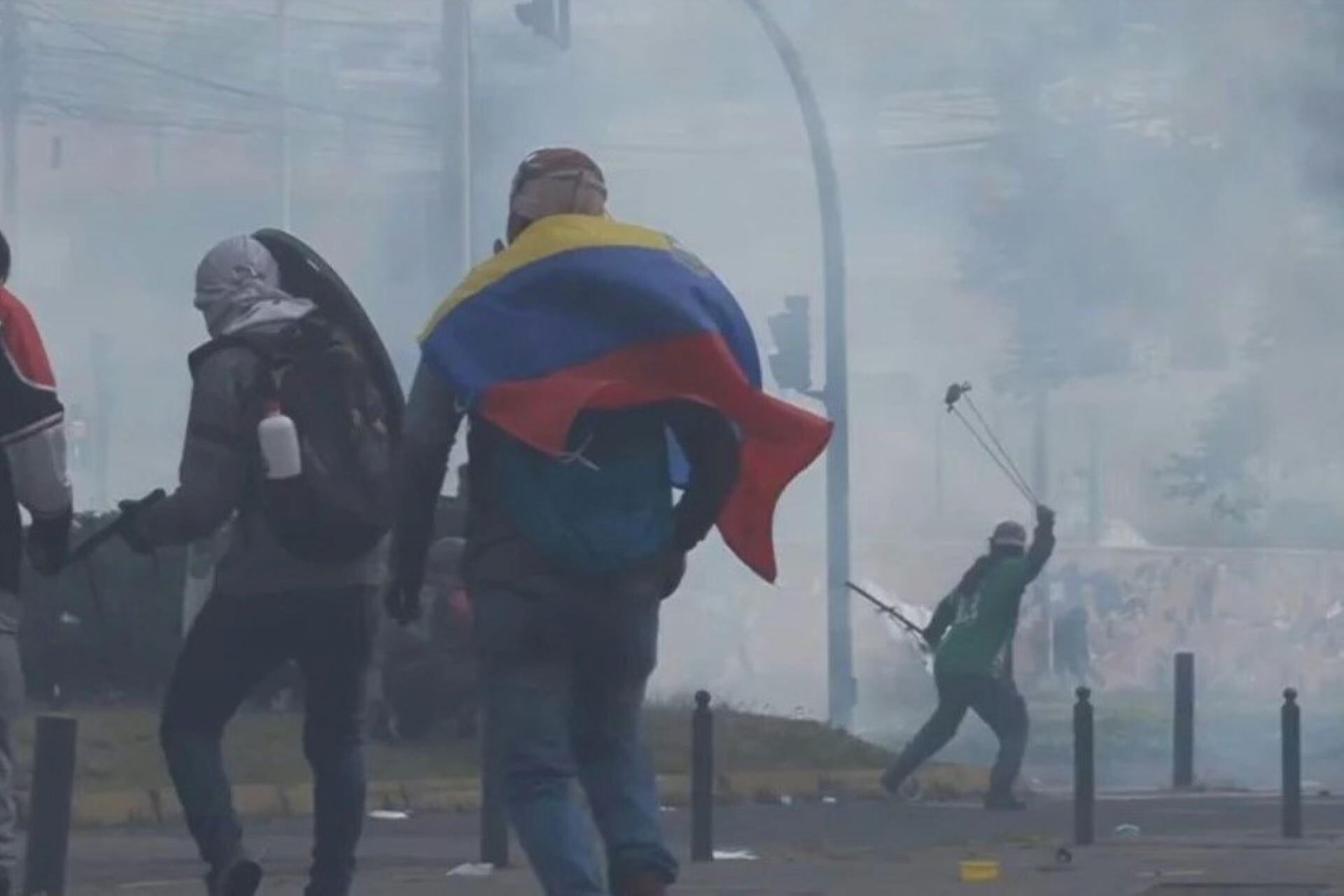 El paro nacional contra el gobierno de Guillermo Lasso entra en su día 13. Y el Congreso tratará su destitución. (Foto: AFP)