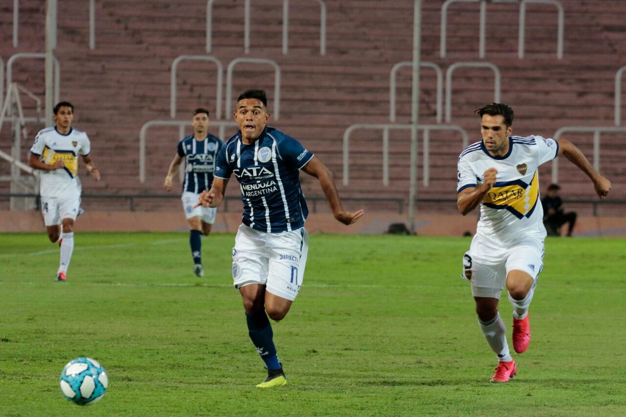 El Godoy Cruz-Boca de la Copa de la Superliga, un partido del torneo más breve de la historia.