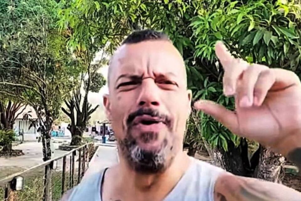 Ivan Pinto, extremista detenido por amenazas de muerte contra Lula / captura video