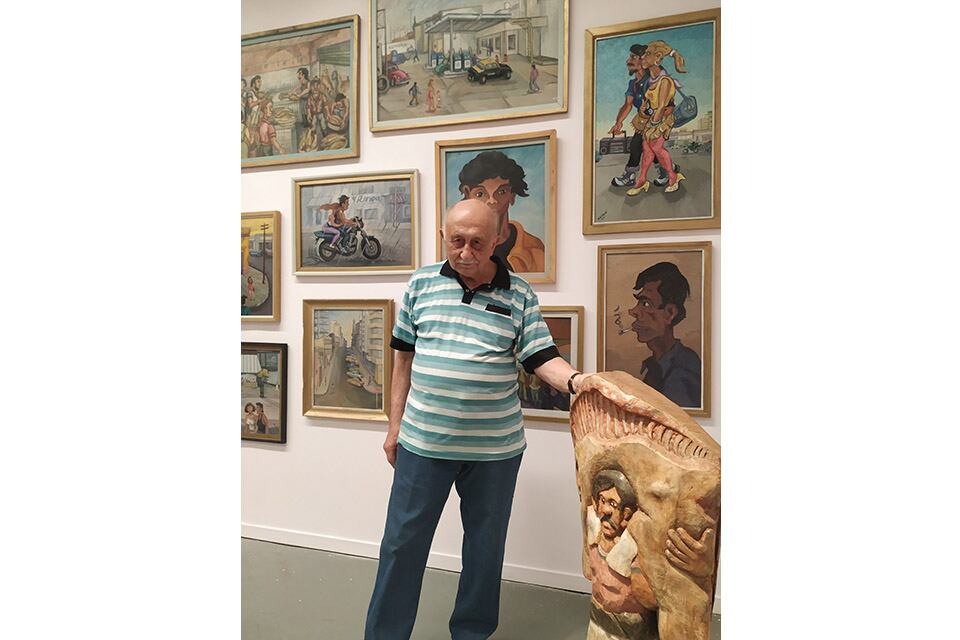 1) Orlando Belloni, artista del año. 