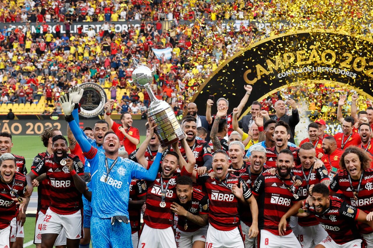 Flamengo, el nuevo campeón. Las últimas tres finales de Libertadores fueron entre clubes brasileños