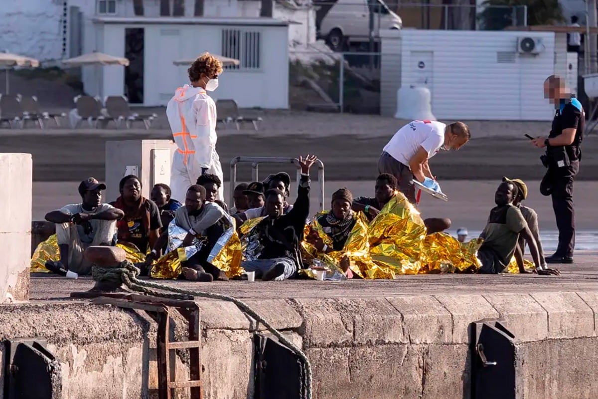 A Tenerife llegaron 38 inmigrantes.