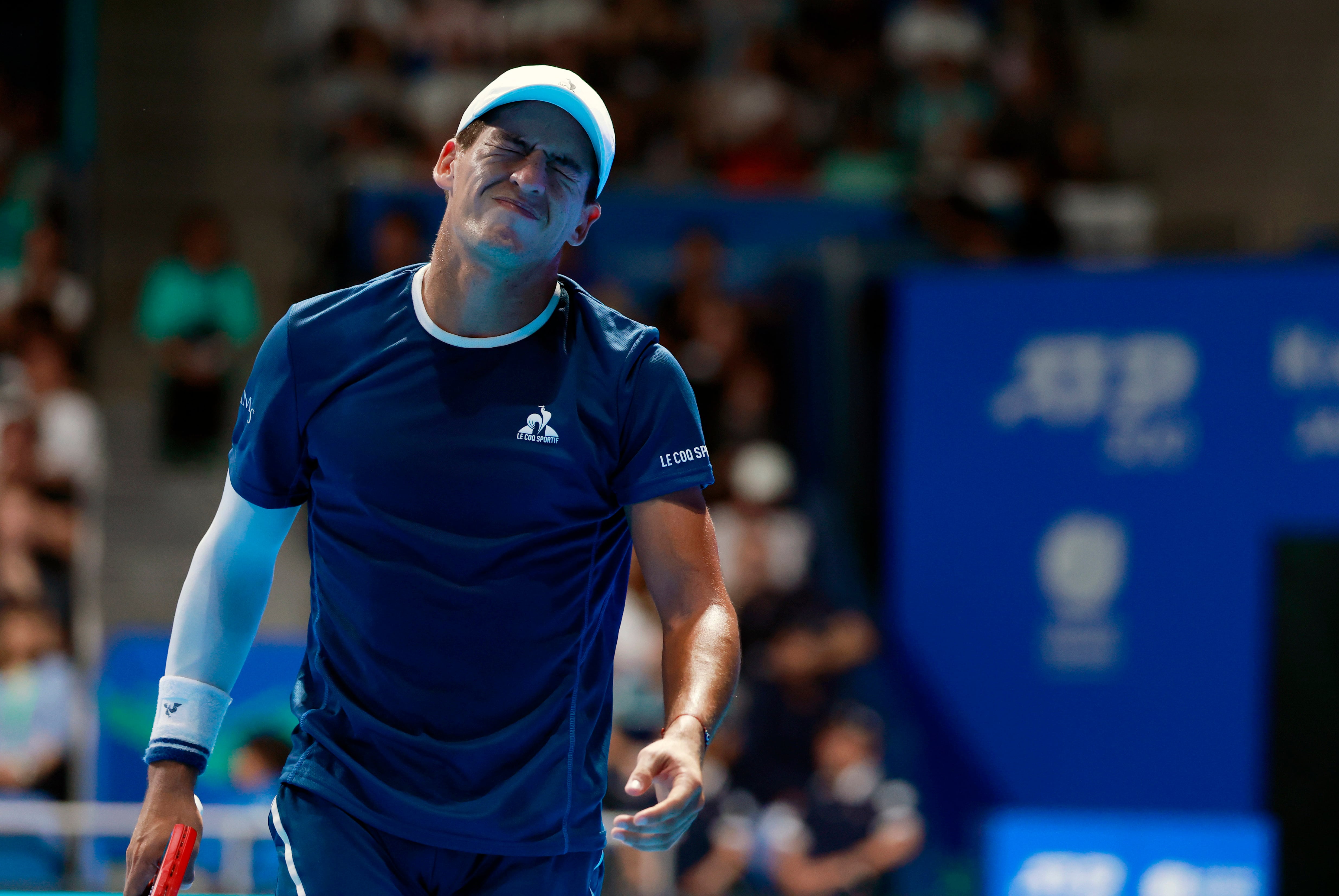 Báez poco pudo hacer ante el número uno del mundo