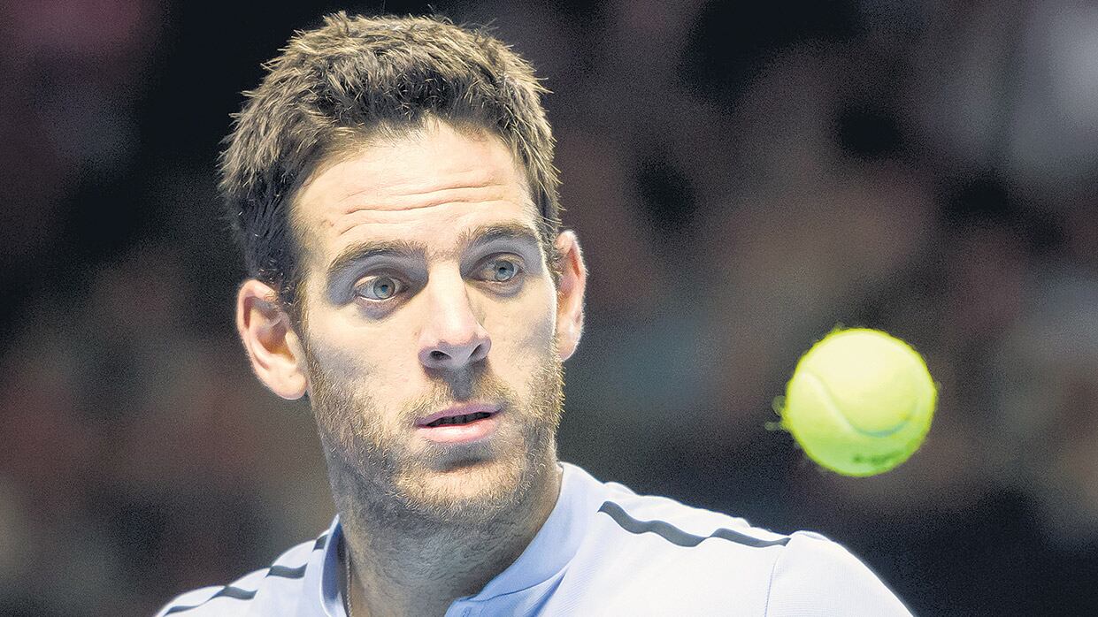 Juan Martín Del Potro hoy buscará su pasaje a cuartos frente Robin Haase.