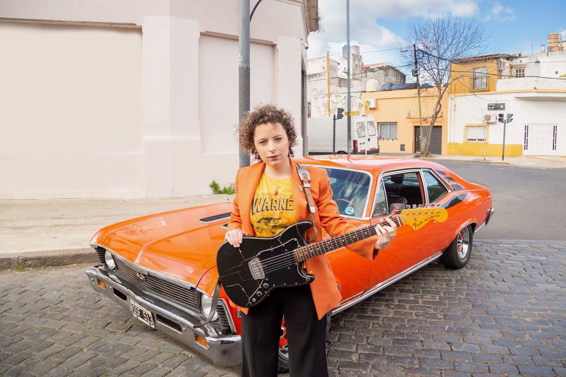 La cantante y guitarrista toca este sábado  4/5 en Finisterra (Padua) y el martes 7/5 en el ciclo Visäge del CC Rojas, junto a Montarosa