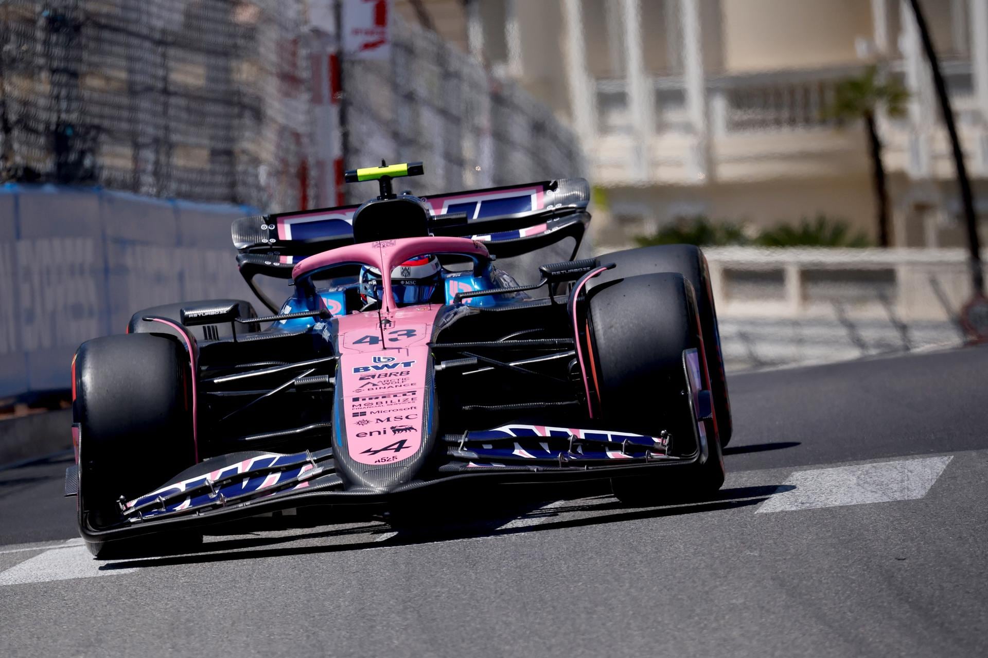 Franco Colapinto en su monoplaza Alpine