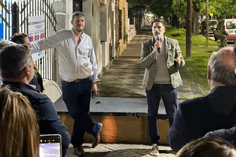 Sergio Medviginer y Nicolás Trotta. 