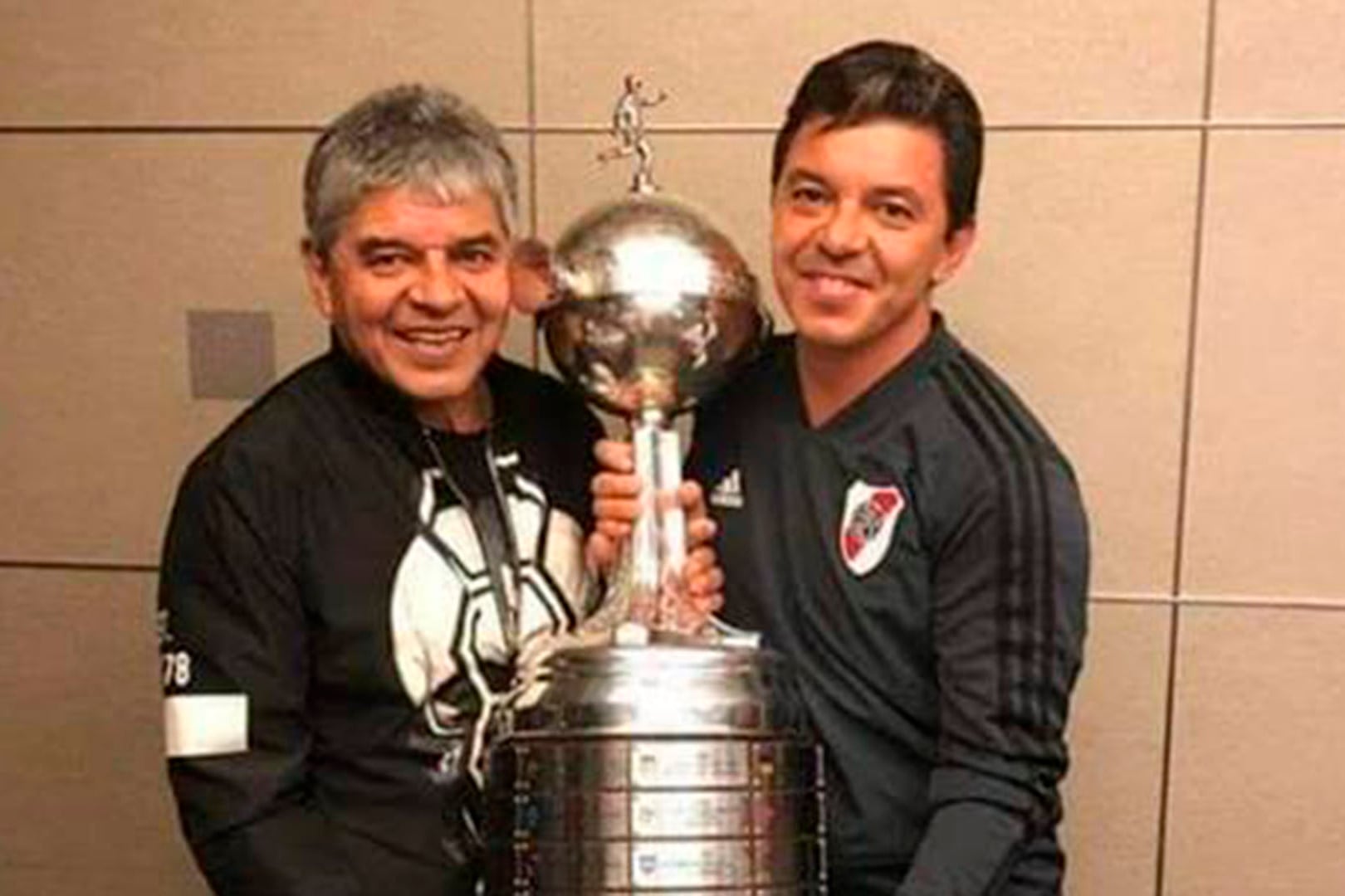 Máximo Gallardo y su hijo, Marcelo