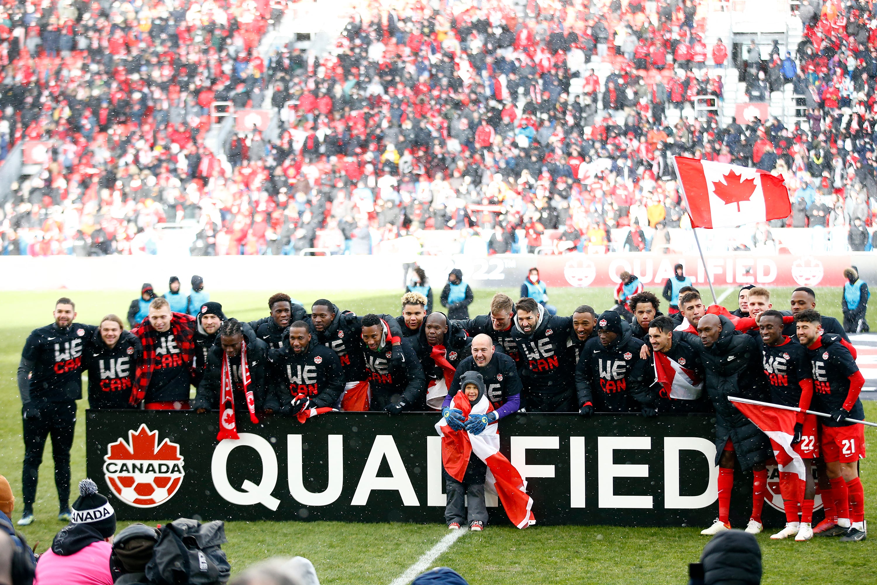 Canadá jugará un mundial por segunda vez en su historia. 