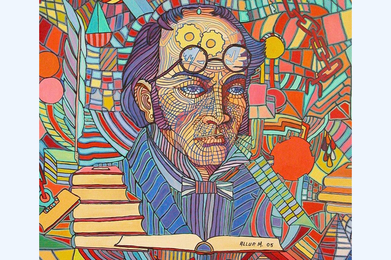 Imagen de Simón Rodríguez en la Universidad Nacional Experimental de Venezuela