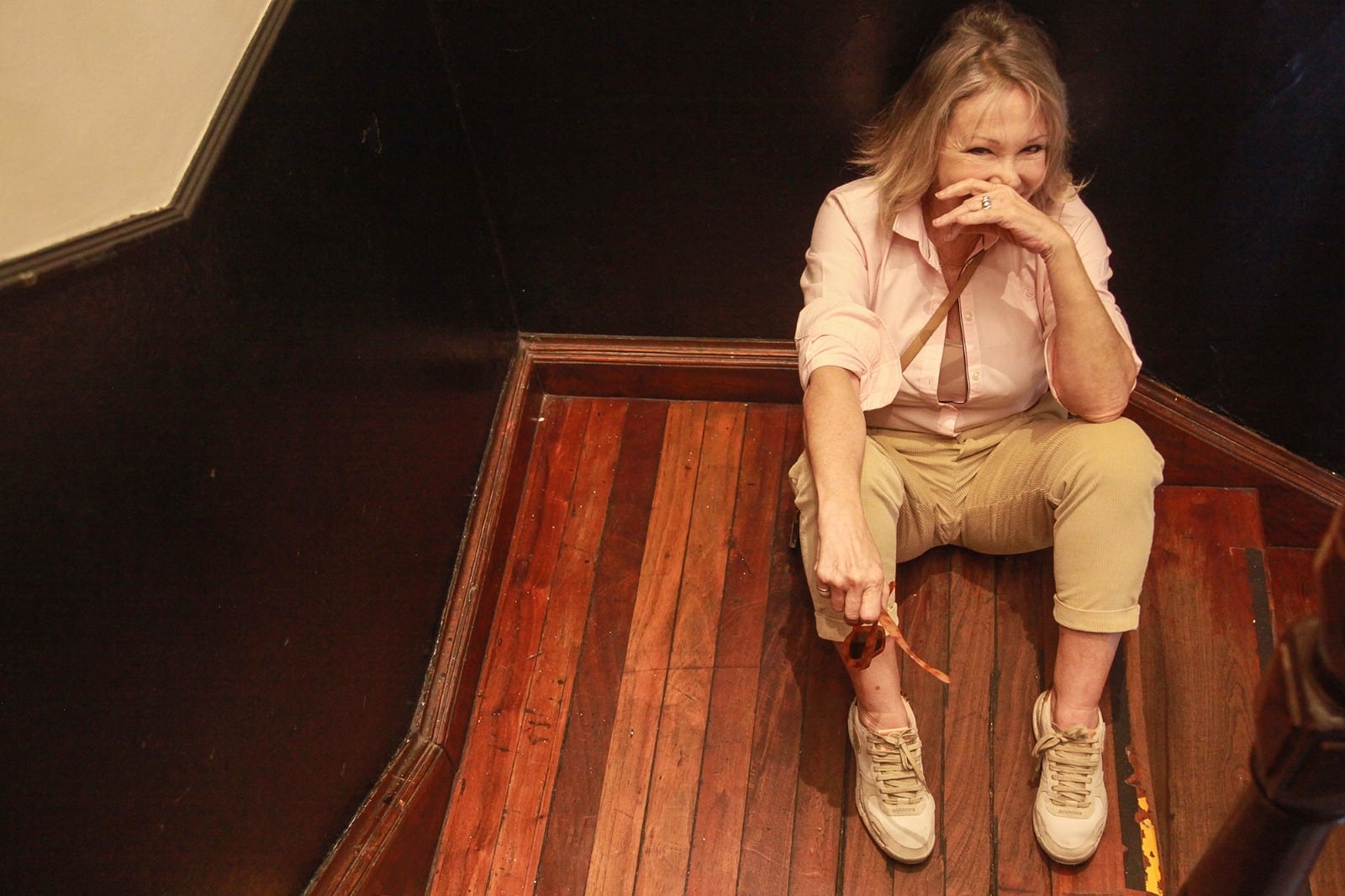 "Este oficio me permite estar en contacto con la gente. Por eso en los ensayos necesito de la gente, para terminar de pulir la obra."