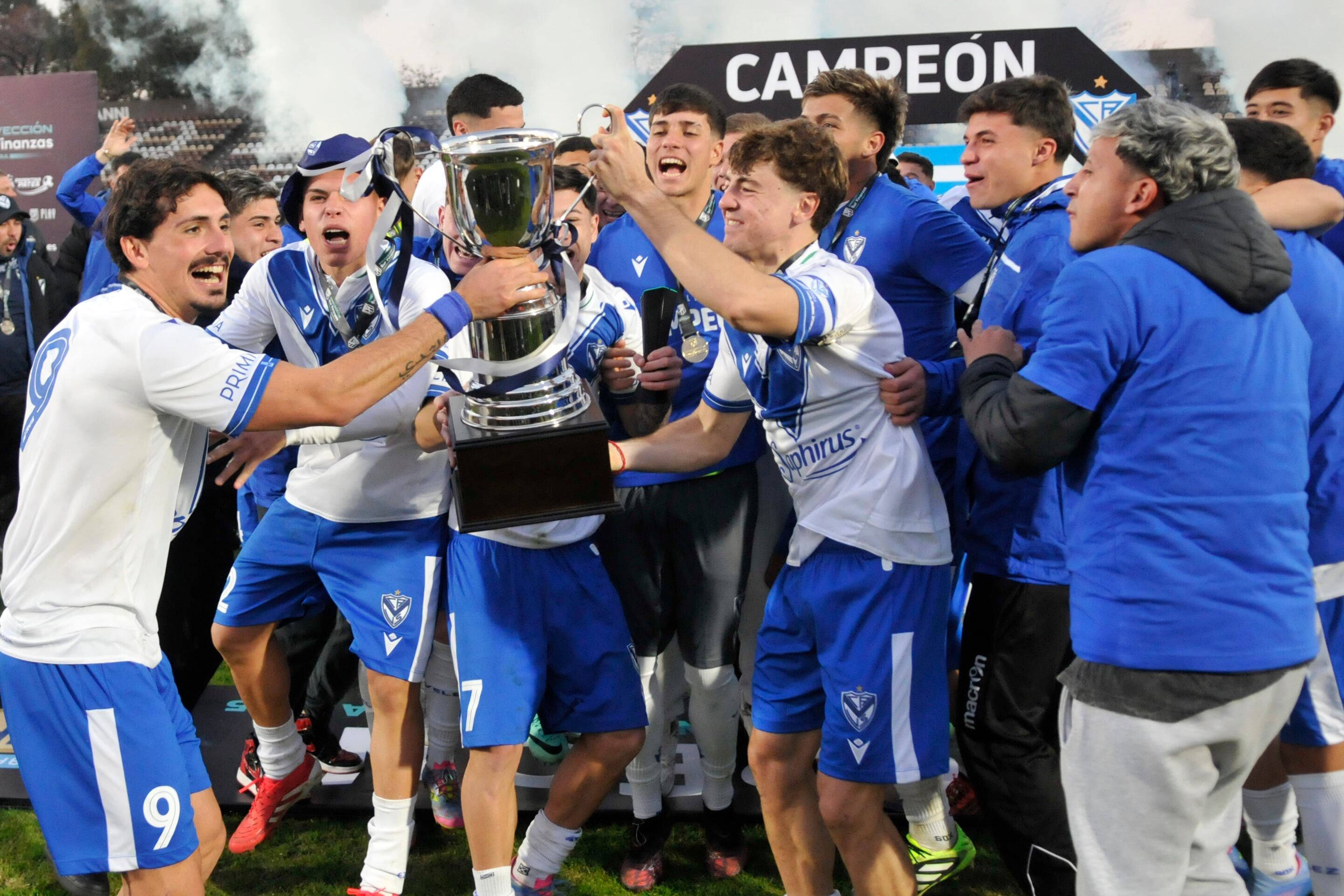 El festejo de la reserva del Fortín