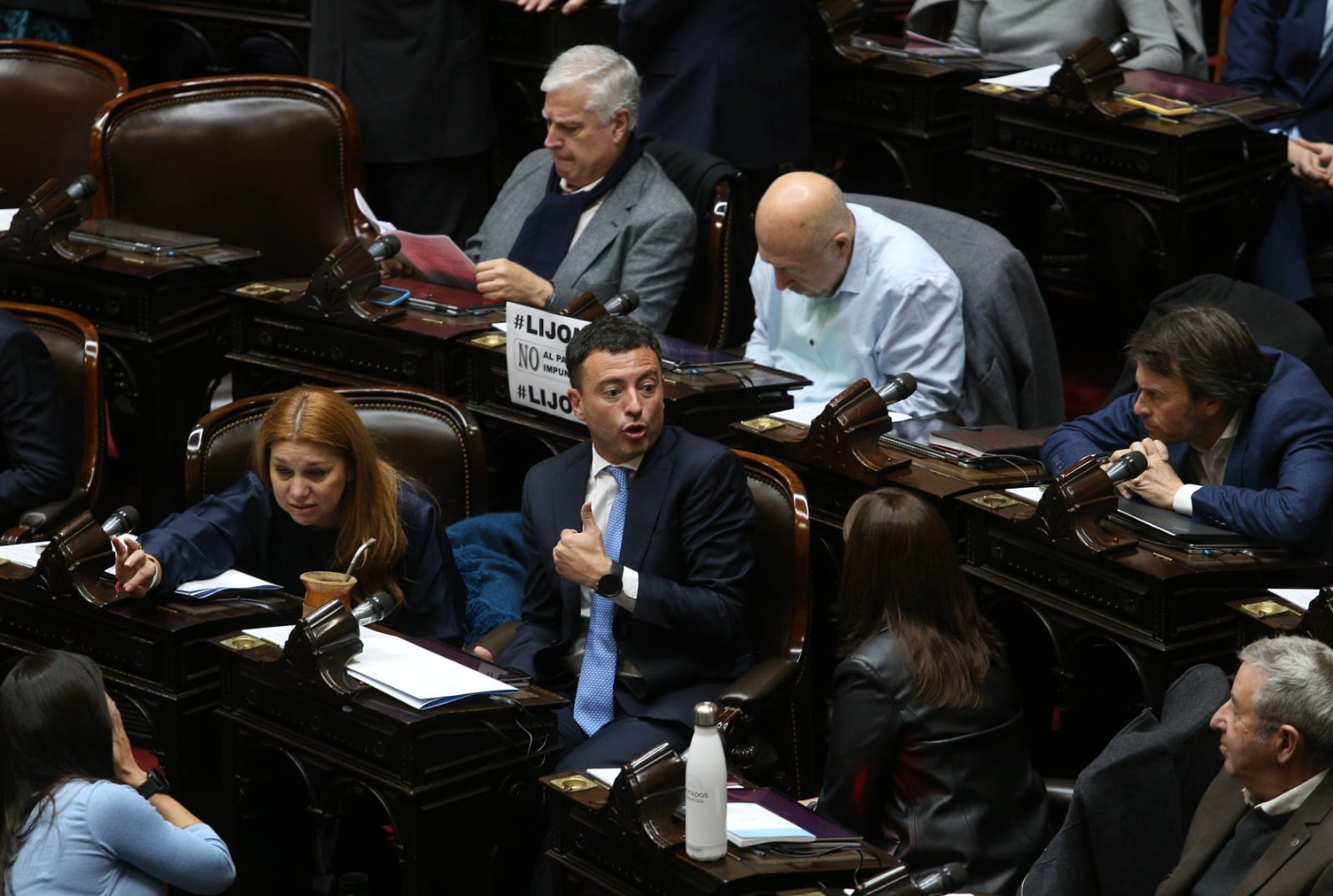 Rodrigo de Loredo, el cuestionado jefe de la bancada radical.