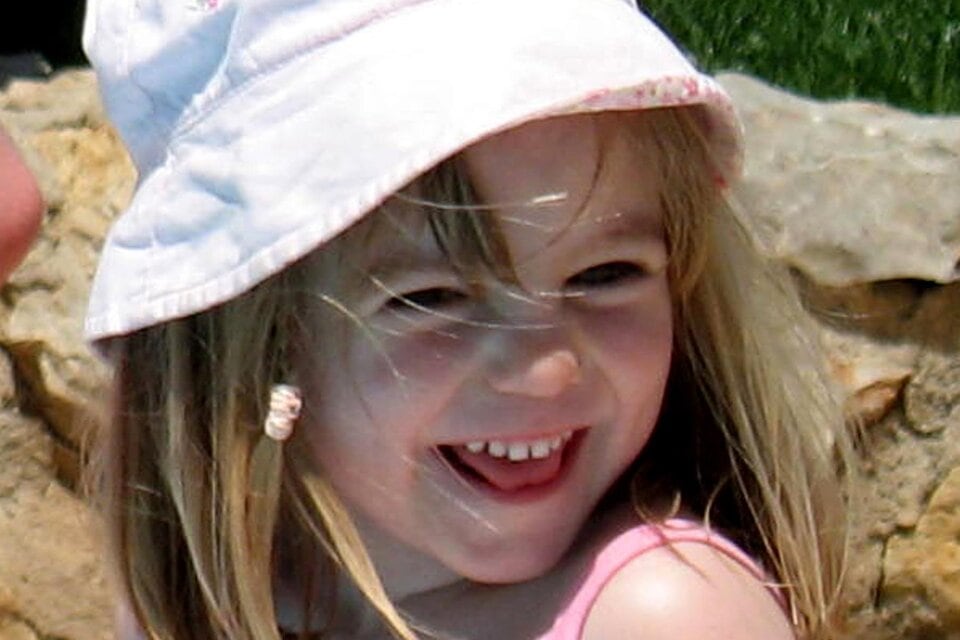 Madeleine McCann desapareció el 3 de mayo de 2007.