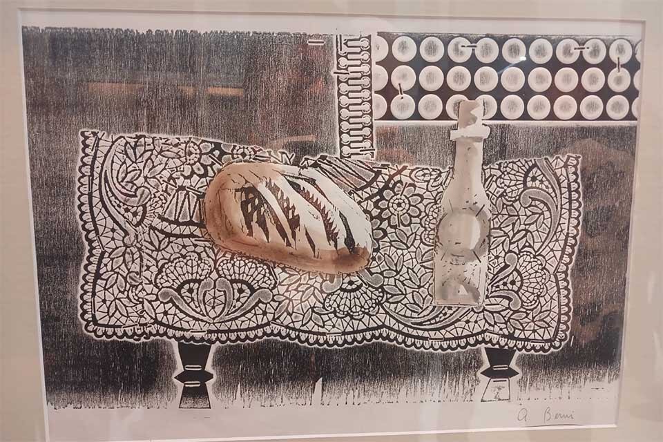 Pan y vino, de Antonio Berni, forma parte de la muestra en Fundación San Cristóbal.