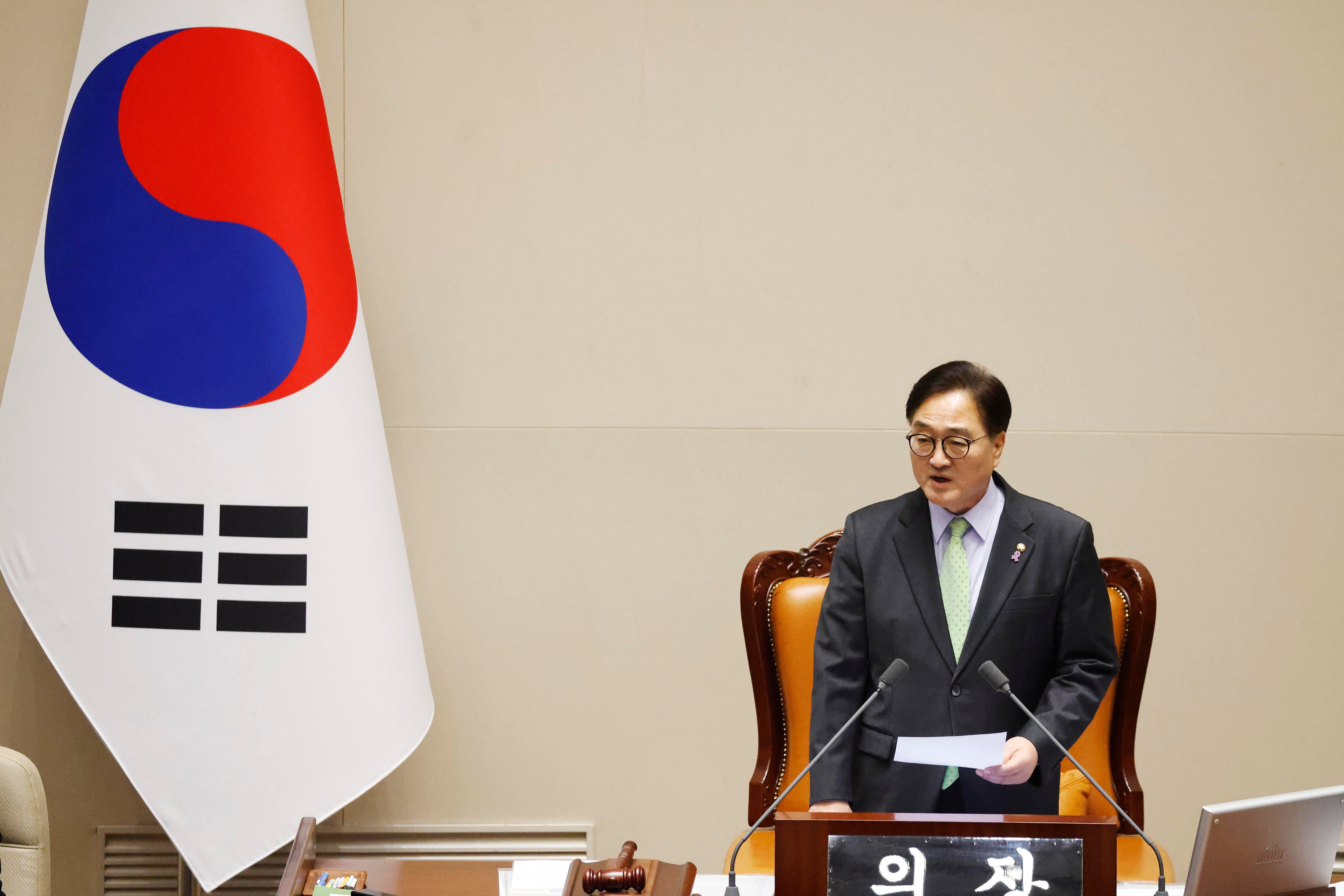 Yoon Suk Yeol, presidente de Corea del Sur.