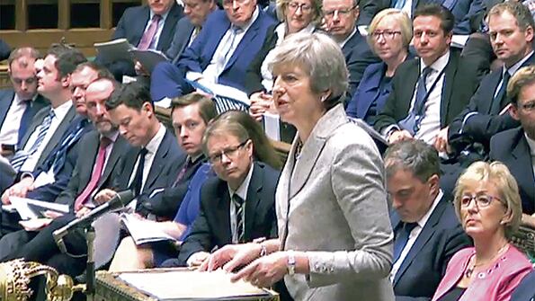 “Este es el acuerdo correcto para el Reino Unido”, dijo ayer la premier británica Theresa May.